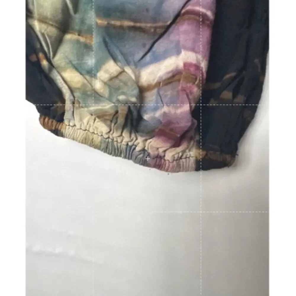 Earthbound Trading Co🌿Tie Dye Harem Pants Women’s Small Boho Festival Lounge - Picture 4 of 8